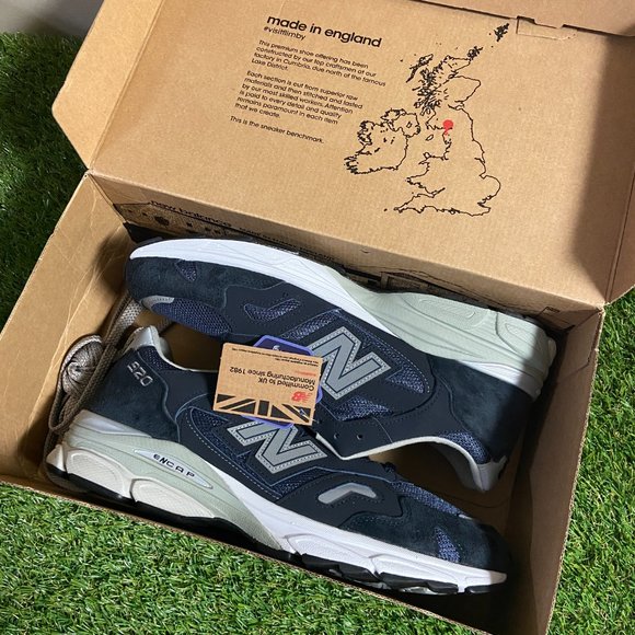 New Balance 920 Navy Blue 3M Silver Reflective M920CNV MADE in ENGLAND Mens main image 8